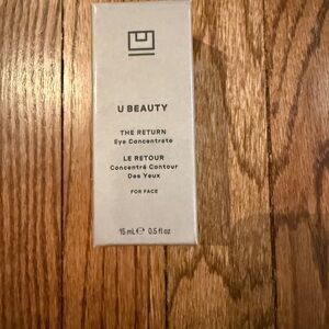 U Beauty The Return Eye Concentrate - Cream. NWT NEVER OPENED